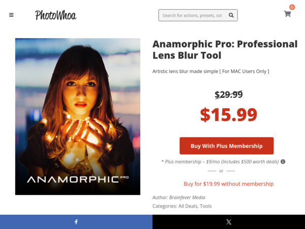 Anamorphic Pro 2 2 – Professional Lens Blur Tool
