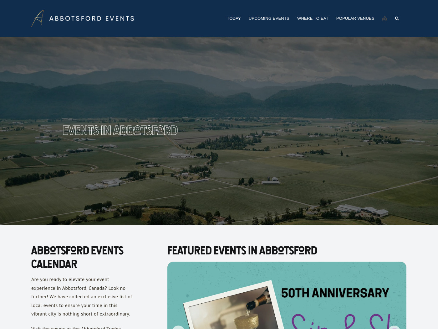 Events in Abbotsford