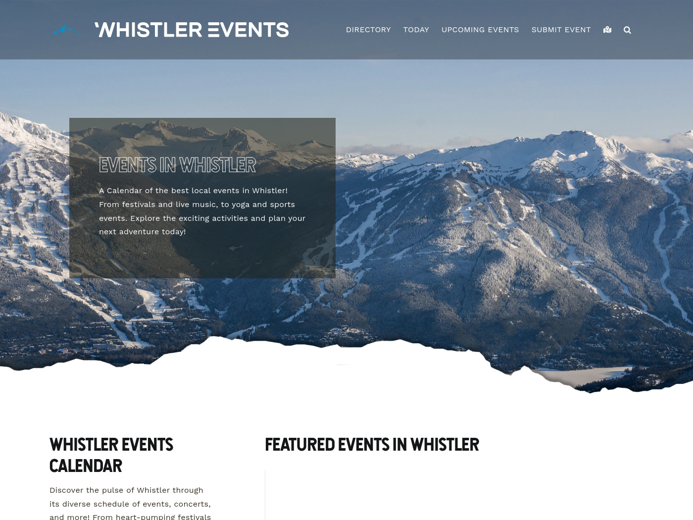 Events in Whistler