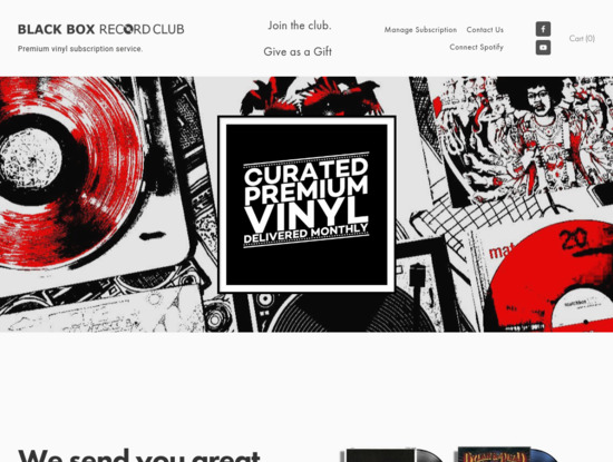 Record Club, Vinyl Subscription Service