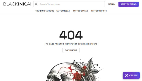BlackInk AI Tattoo Designer