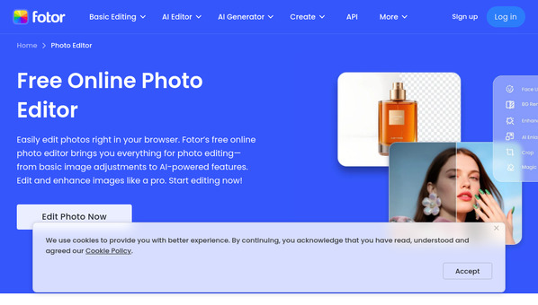 Fotor AI Background Generator