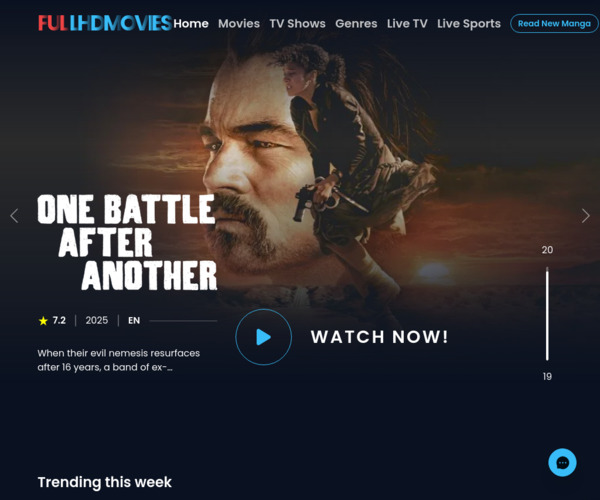 Screenshot of FullHDMovies