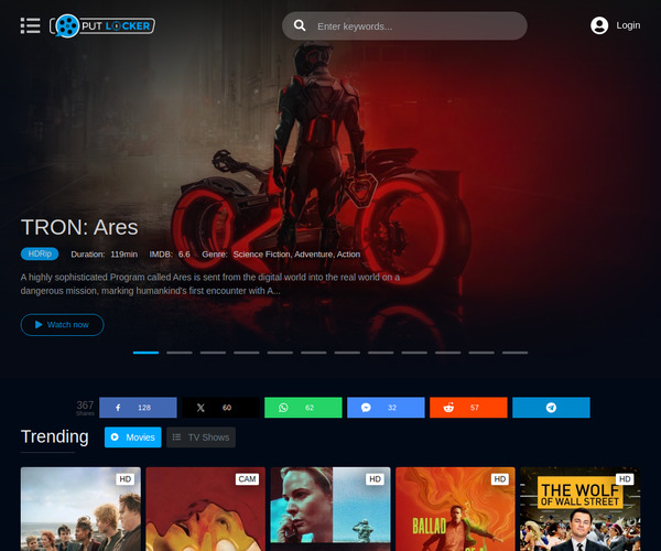 Screenshot of iONmedia