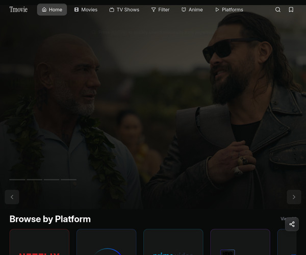 Screenshot of Tmovie