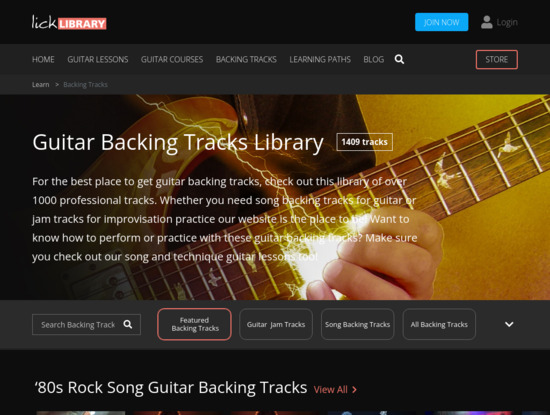 segment county Pompeii Where to Get Backing Tracks for Guitar (10 Websites and Apps) - Musician  Wave