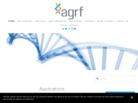 Australian Genome Research Facility screen shot