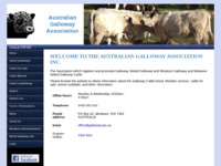 Australian Galloway Association Inc screen shot
