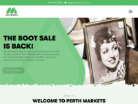 Perth Market Authority screen shot