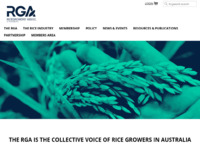 Ricegrowers Association of Australia screen shot