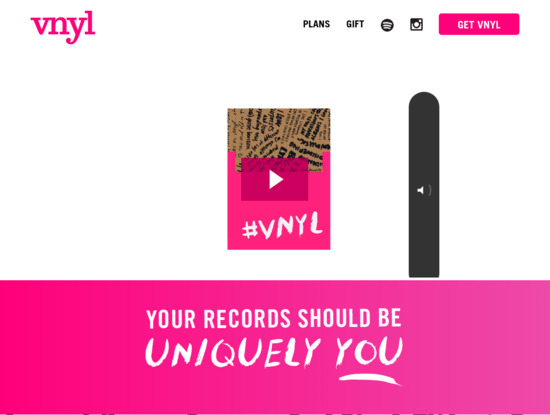Screenshot of vnyl.org