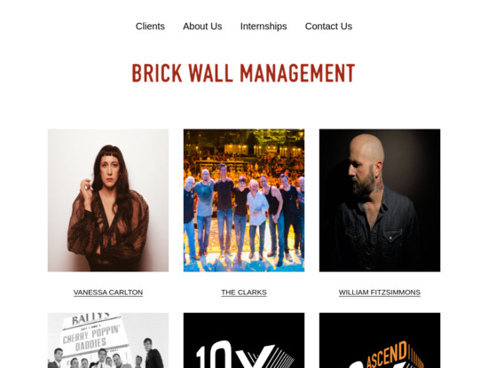 Screenshot of www.brickwallmgmt.com