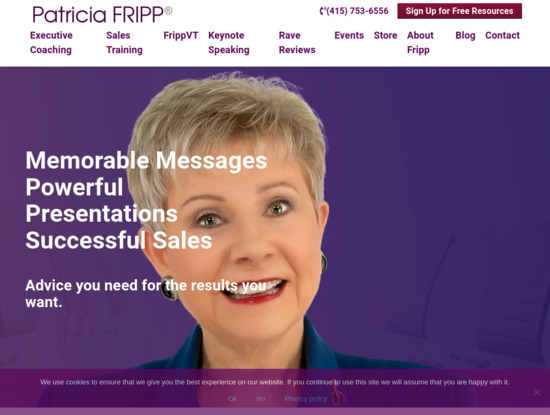 Screenshot of www.fripp.com