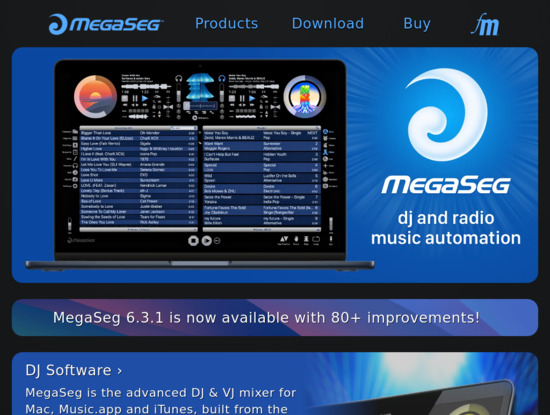 Screenshot of www.megaseg.com