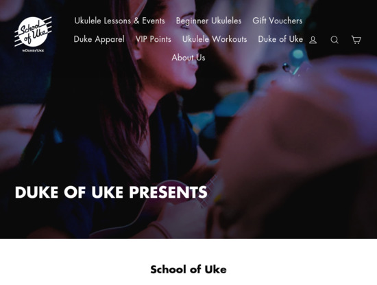 Screenshot of www.schoolofuke.co.uk