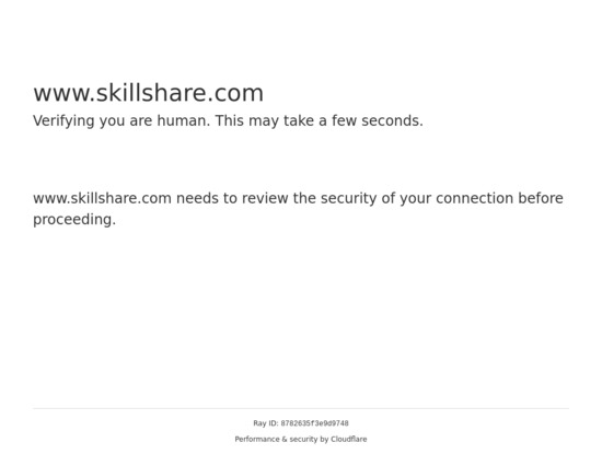 Screenshot of www.skillshare.com