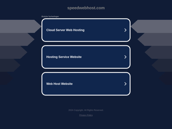 speedwebhost.com